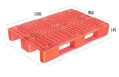 FPM1288 - Euro Pallets plastic pallet size 1200 mm x 800 mm x 145 mm export-ready, durable, suitable for UAE logistics