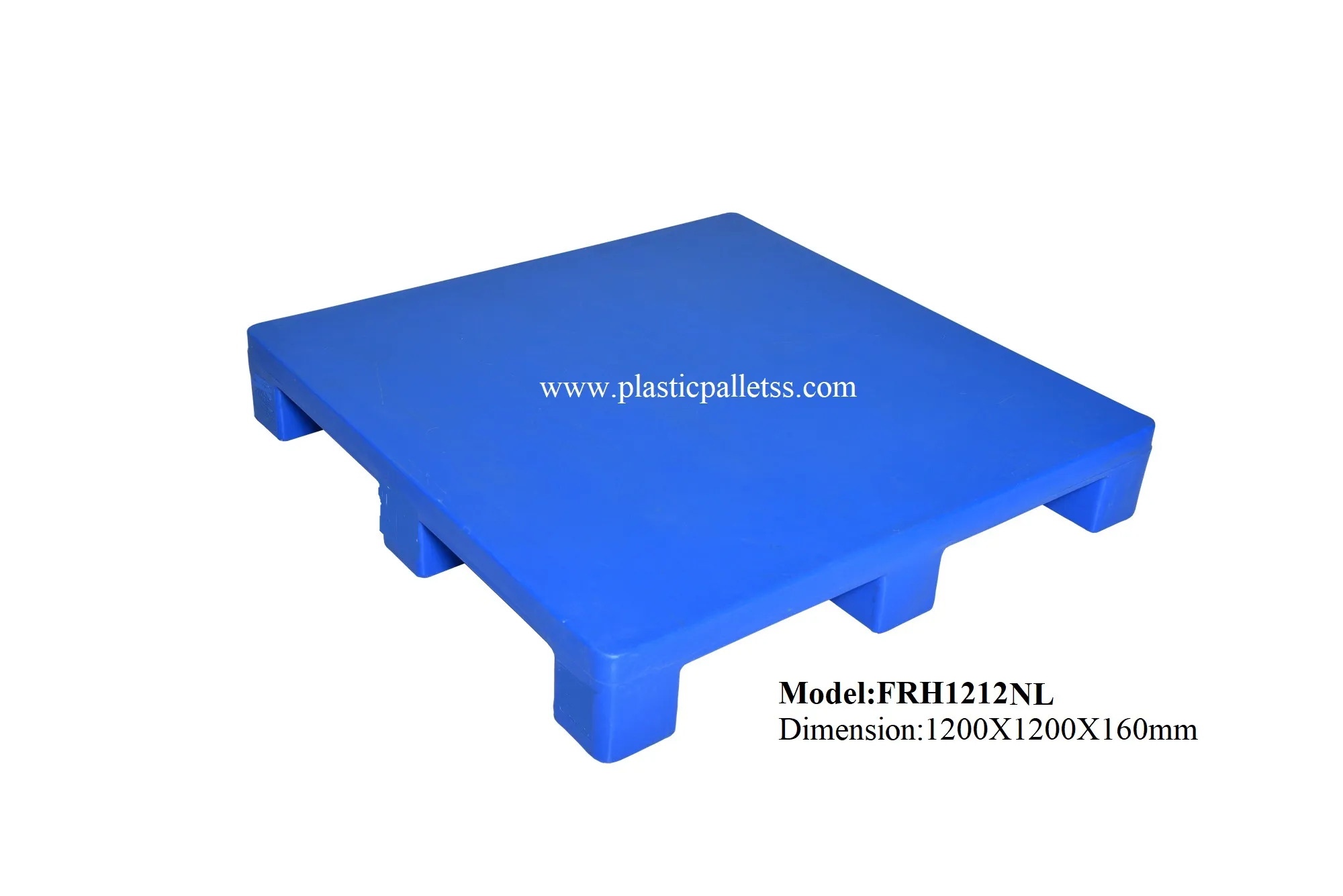 FRH1212NL - Roto Moulded Pallets plastic pallet size 1200mm x 1200mm x 160mm export-ready, durable, suitable for UAE logistics