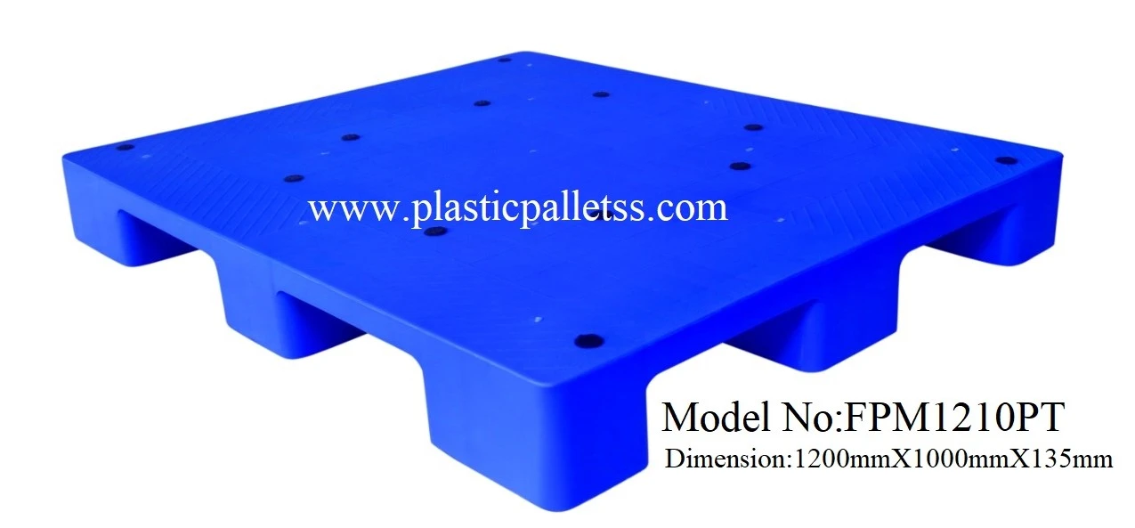 FPM1210PT9 - Warehouse Pallets plastic pallet size 1200mm x 1000mm x 135mm export-ready, durable, suitable for UAE logistics